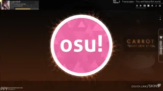 (BK) Carrot osu skin,(BK) Carrot osu skin,minimalistic osu skin,