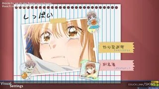 - Kano Chinatsu - osu skin,- Kano Chinatsu - osu skin,blue box osu skin,chinatsu kano osu skin,ao no hako osu skin,