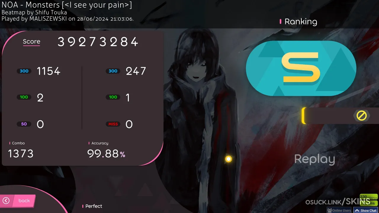 osu!faithful (Coloured + DT) 2.1 — screenshot 9