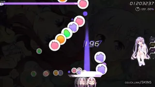 Aoba Style osu skin,Aoba Style osu skin,aoba suzukaze osu skin,new game! osu skin,