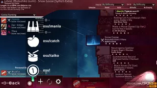 YLW - Y u m e m i osu skin,YLW - Y u m e m i osu skin,