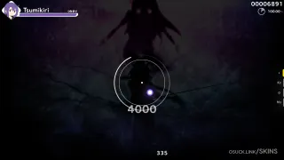 Tsumikiri osu skin,Tsumikiri osu skin,minimalistic osu skin,