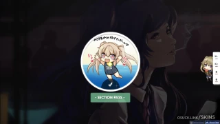Arisaka-Mashiro+ osu skin,Arisaka-Mashiro+ osu skin,kin-senpai osu skin,
