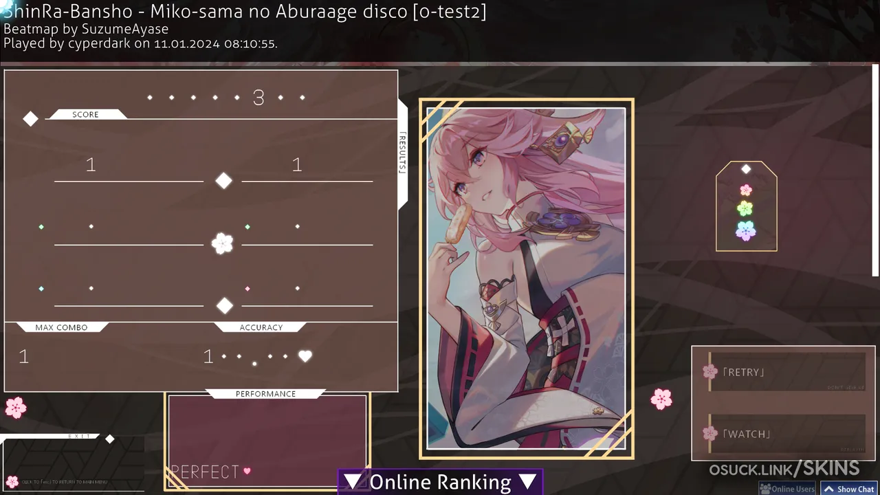 Cherry Blossoms ft. Yae Miko — screenshot 14