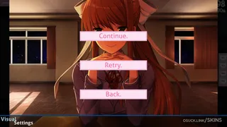 Monika (DDLC) osu skin,Monika (DDLC) osu skin,doki doki literature club! osu skin,monika osu skin,