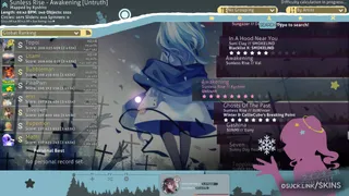 WINTERMACHI osu skin,WINTERMACHI osu skin,