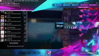 Shiki Ryougi osu skin,Shiki Ryougi osu skin,contest-3 osu skin,shiki ryougi osu skin,kara no kyoukai osu skin,