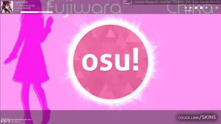 Fujiwara Chika osu skin,Fujiwara Chika osu skin,