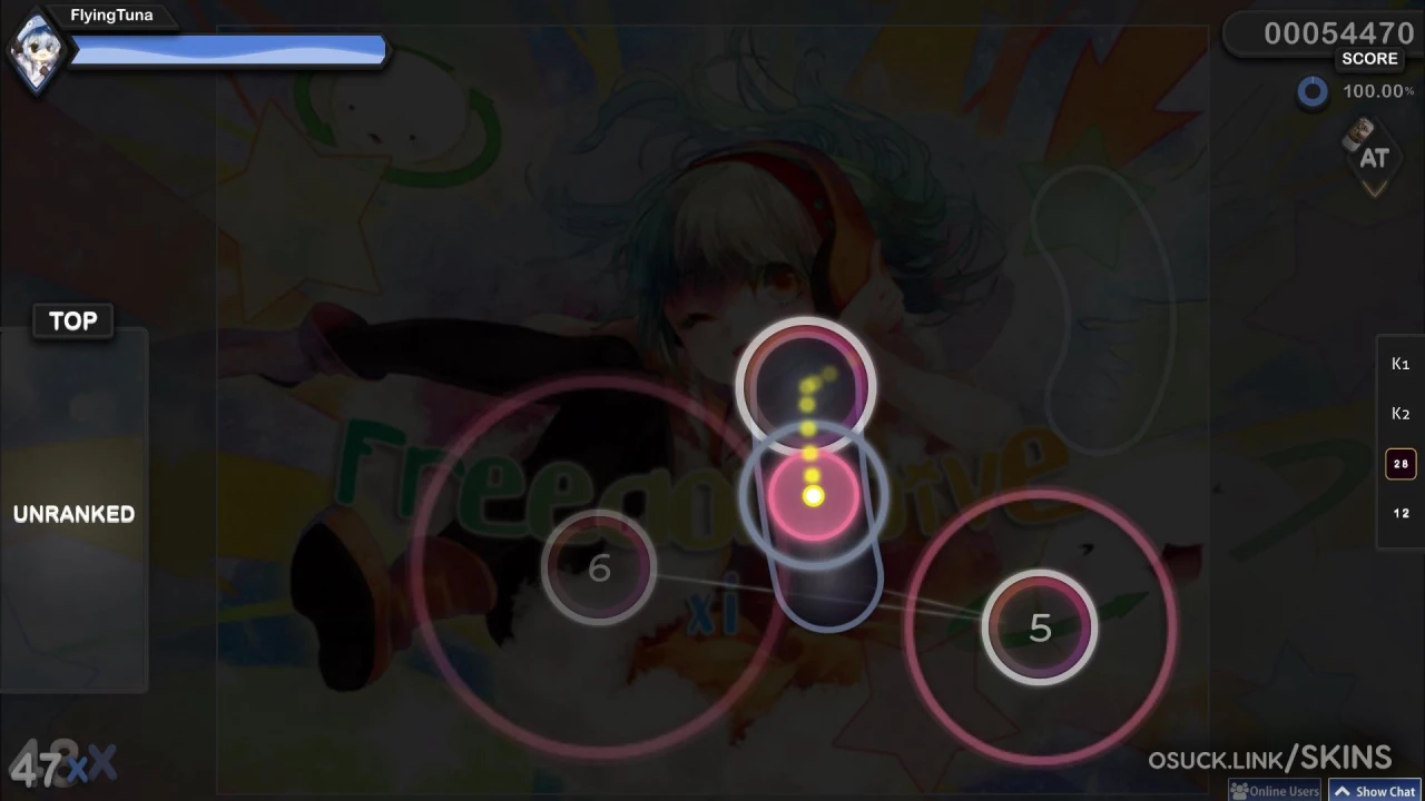 Screenshot of owoTuna v1.4