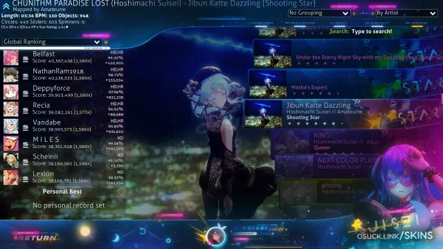 天空の ROSE - Hoshimachi Suisei v1.0 screenshot
