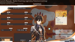 Zhongli osu skin,Zhongli osu skin,thatasianllama osu skin,