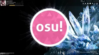 crystallized osu skin,crystallized osu skin,background to skin osu skin,