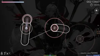 blanck osu skin,blanck osu skin,minimalistic osu skin,contest-3 osu skin,