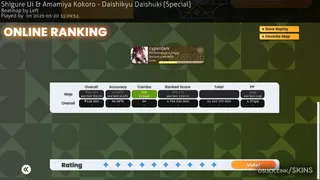 Gakuen Sumika osu skin,Gakuen Sumika osu skin,