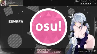 茗猫 - Silver osu skin,茗猫 - Silver osu skin,茗猫  osu skin,mdxu osu skin,