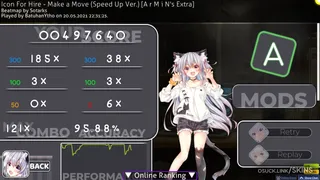 Catgirl Oziko osu skin,Catgirl Oziko osu skin,cat girl osu skin,oziko osu skin,
