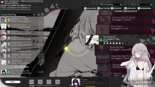 茗猫 - Silver osu skin,茗猫 - Silver osu skin,茗猫  osu skin,mdxu osu skin,