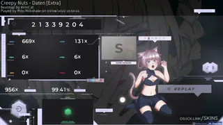 Nanakusa Nazuna [LN] osu skin,Nanakusa Nazuna [LN] osu skin,nanakusa nazuna osu skin,lunoeru osu skin,luwuvcky osu skin,call of the night osu skin,
