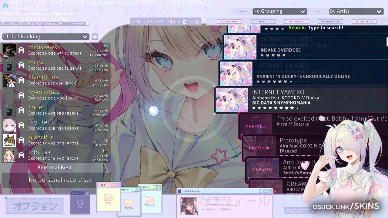 Screenshot of Needy Girl Overdose v1.0