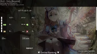 Fucking PC!Mania osu skin,Fucking PC!Mania osu skin,
