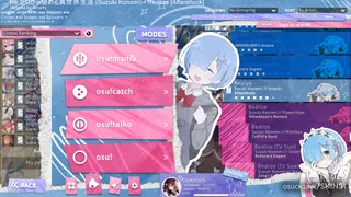 Paper Rem osu skin,Paper Rem osu skin,re:zero osu skin,