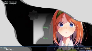 Nakano Yotsuba 中野四葉 osu skin,Nakano Yotsuba 中野四葉 osu skin,xaexor osu skin,gotoubun osu skin,