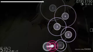 re-default kuro edit osu skin