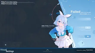 Blue Archive - Arona & Plana osu skin,Blue Archive - Arona & Plana osu skin,blue archive osu skin,aroha osu skin,plana osu skin,