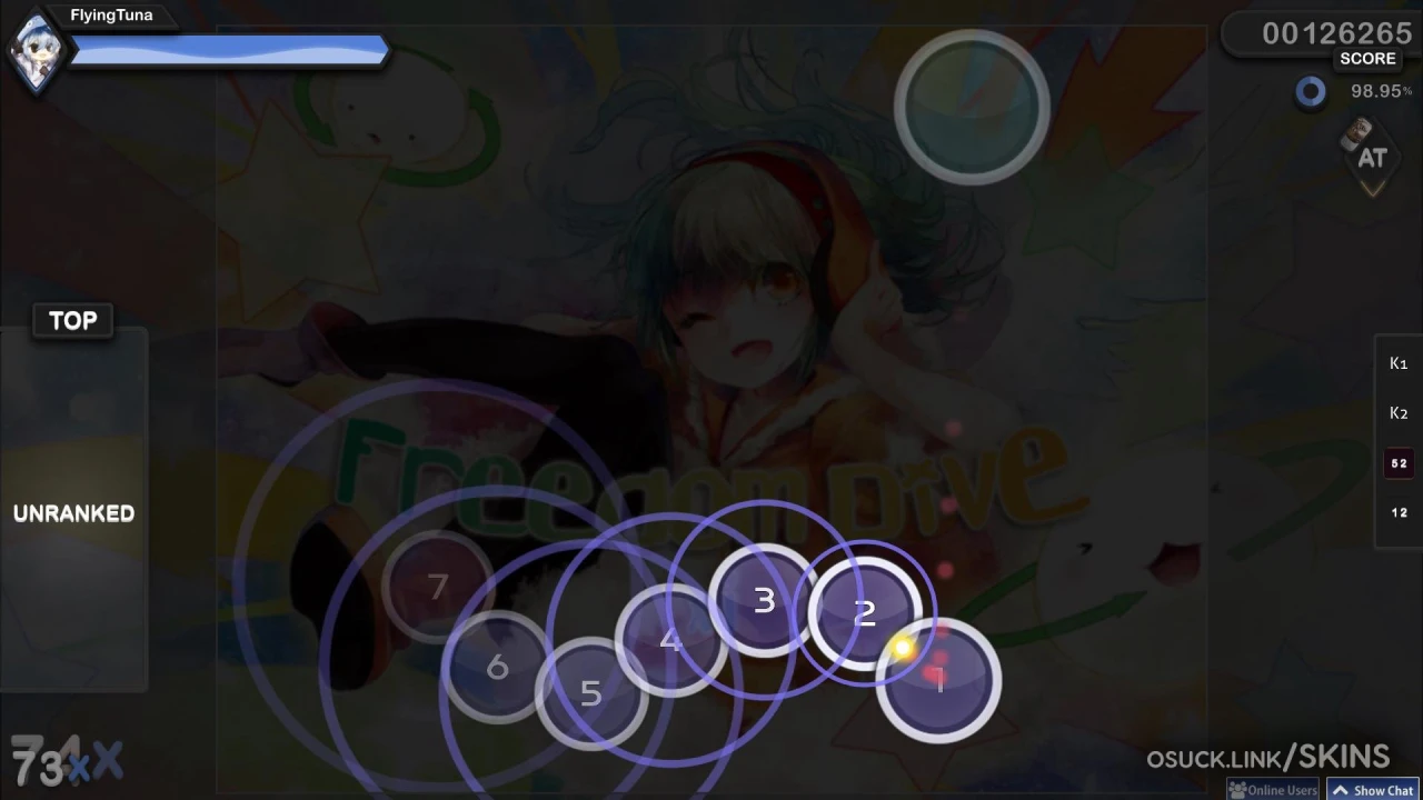 Screenshot of owoTuna v1.4