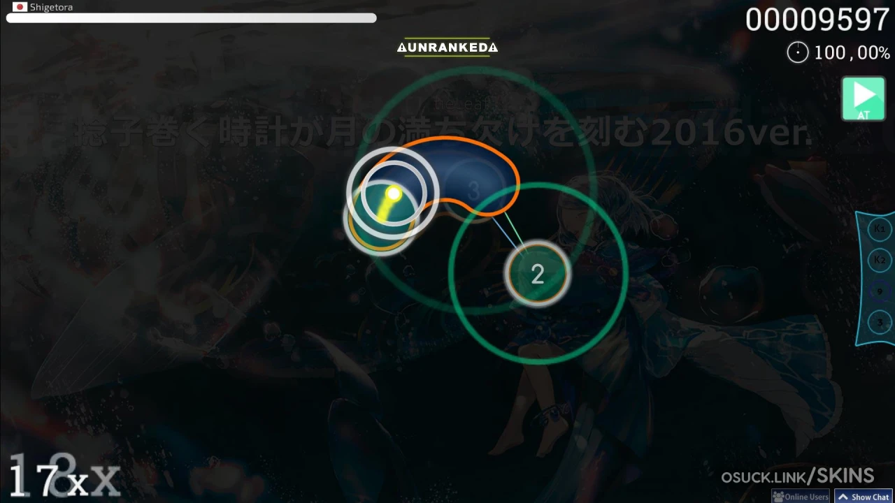 Screenshot of Cookiezi v17