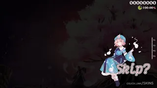 Yuyukoncino osu skin,Yuyukoncino osu skin,touhou project osu skin,yuyuko saigyouji osu skin,