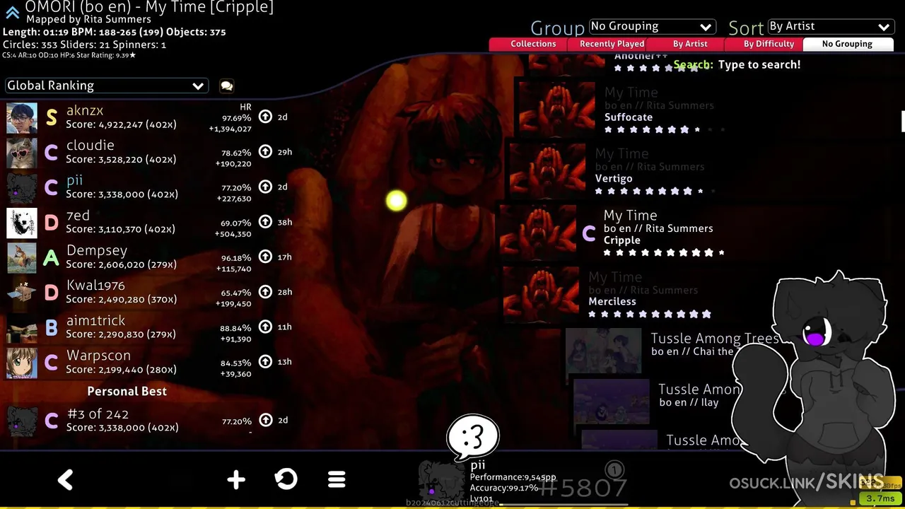 Screenshot of pii v2.0