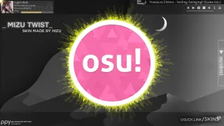 mizu twist osu skin,mizu twist osu skin,minimalistic osu skin,