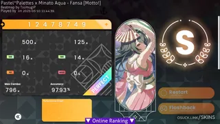 Gakuen Temari osu skin,Gakuen Temari osu skin,
