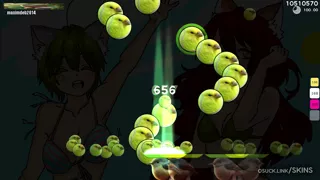 PTICA S YAICAMI (bird with balls) osu skin
