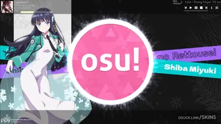 Shiba Miyuki osu skin,Shiba Miyuki osu skin,shiba miyuki osu skin,mahouka koukou no rettousei osu skin,