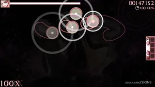 Kaede Akamatsu osu skin,Kaede Akamatsu osu skin,
