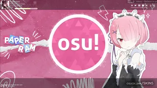 Paper Ram osu skin,Paper Ram osu skin,