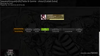 Hidoi Black Souls osu skin,Hidoi Black Souls osu skin,