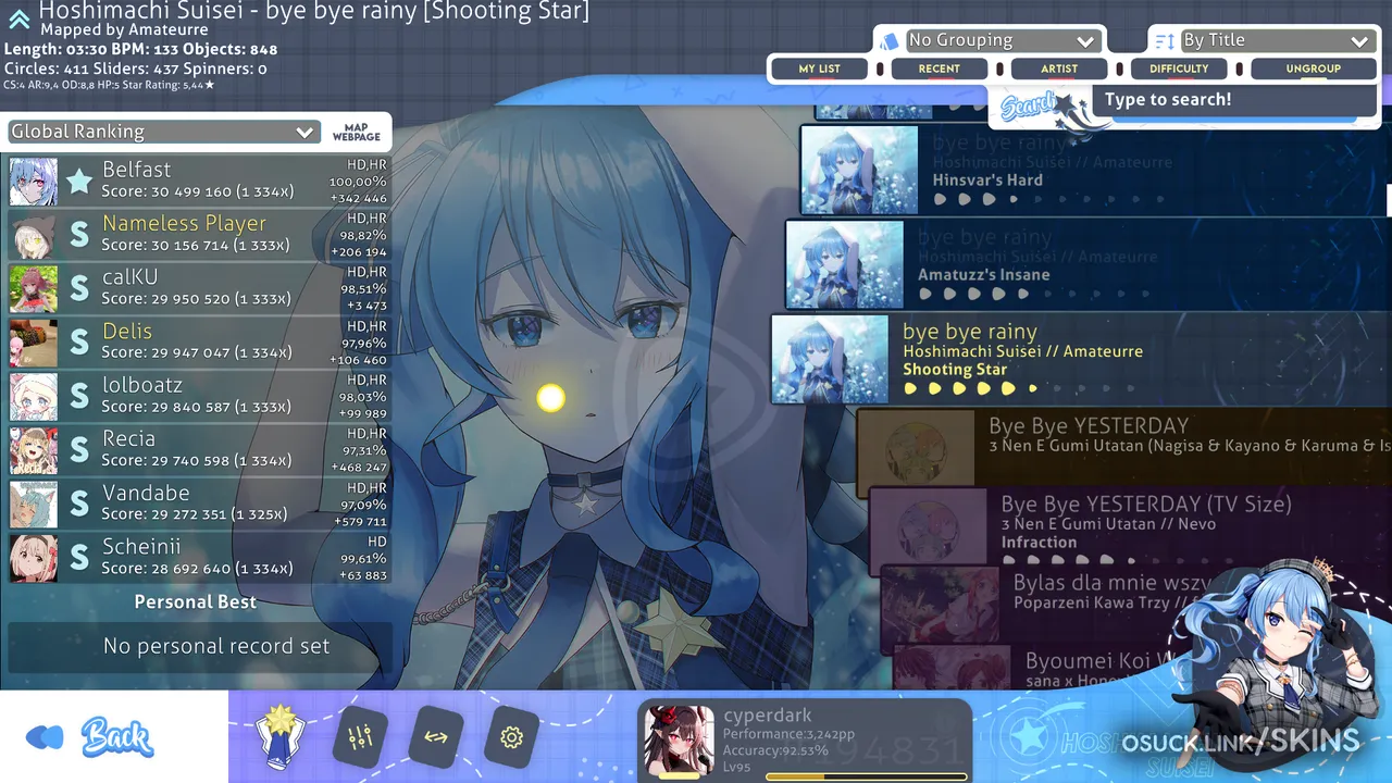 Hoshimachi Suisei Kyou mo Kawaii 1.0 — screenshot 3
