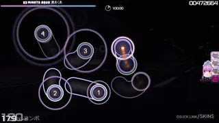 Minato Aqua osu skin