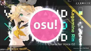 CV02 Rin osu skin,CV02 Rin osu skin,vocaloid osu skin,kagamine rin osu skin,