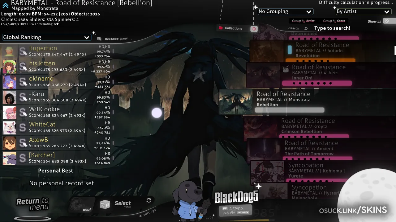 Screenshot of BlackDog (CK) v1.0