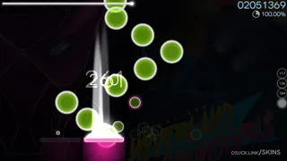 HueShift Glow osu skin,HueShift Glow osu skin,