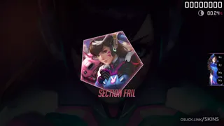D.Va NERF THIS! osu skin,D.Va NERF THIS! osu skin,d.va osu skin,overwatch osu skin,
