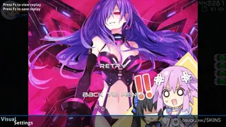Hyperdimension Neptunia osu skin,Hyperdimension Neptunia osu skin,