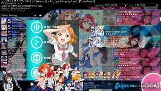 Aqours! Sunshine! - Love Live! Sunshine! osu skin,Aqours! Sunshine! - Love Live! Sunshine! osu skin,aqours osu skin,love live! sunshine!! osu skin,