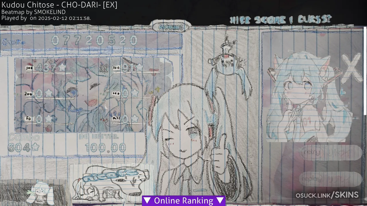 Screenshot of Colored paper miku v1.0