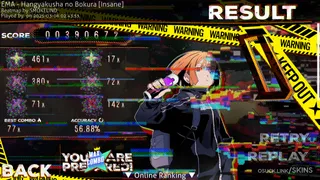 DJ MAX RESPECT V - EMARGE osu skin,DJ MAX RESPECT V - EMARGE osu skin,