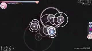 Fleet Snowfluff - Aemeath osu skin